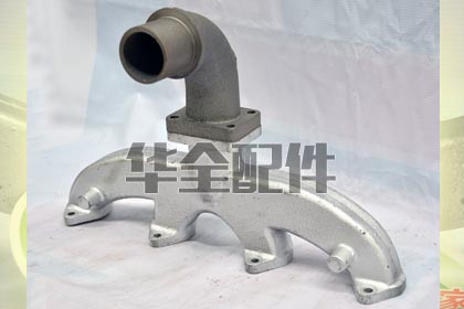 4100/ 4102 Exhaust Manifold Generator Spare Part — 4100_4102排气支管_带弯头